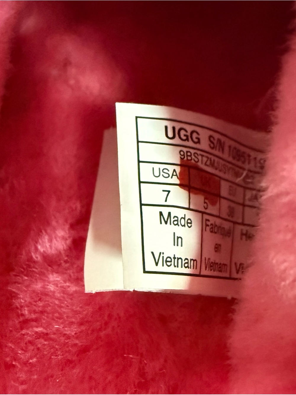 NWOT UGG Fluff Yeah Slippers in Sachet Pink! Size 7! NEW! - Picture 9 of 11